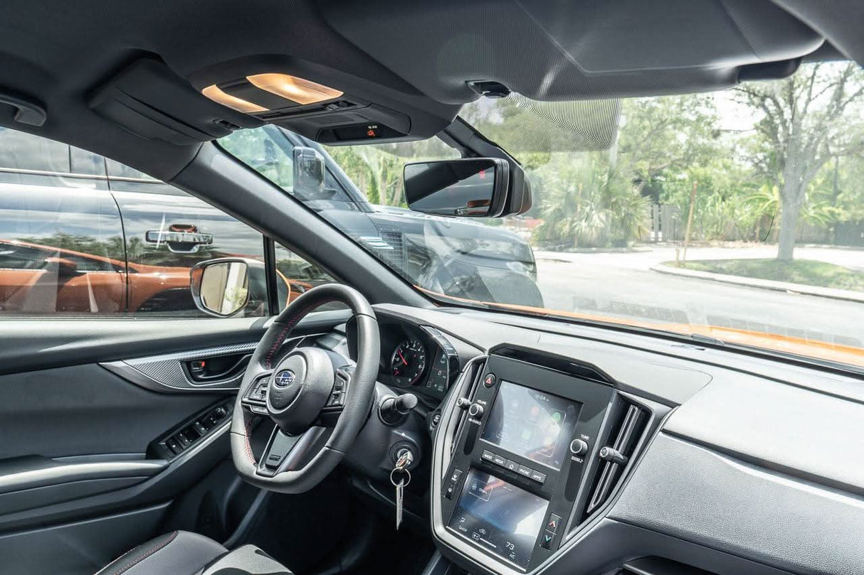 Sun Visor Warning Overlays fits 2022+ WRX / BRZ