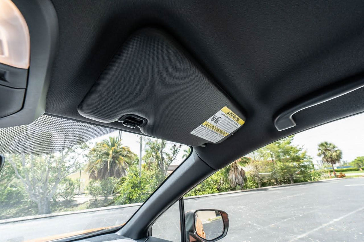 Sun Visor Warning Overlays fits 2022+ WRX / BRZ
