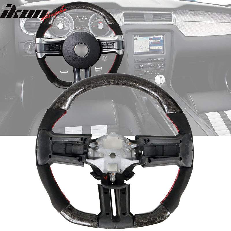 2010-2014 Ford Mustang Steering Wheel Carbon Fiber