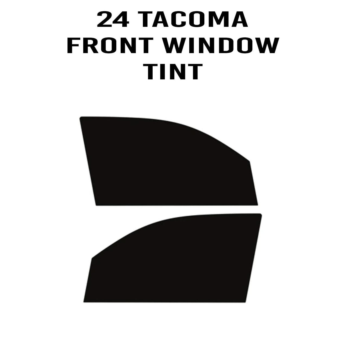 DIY Window Tint Kit - 2024+ Tacoma Double Cab