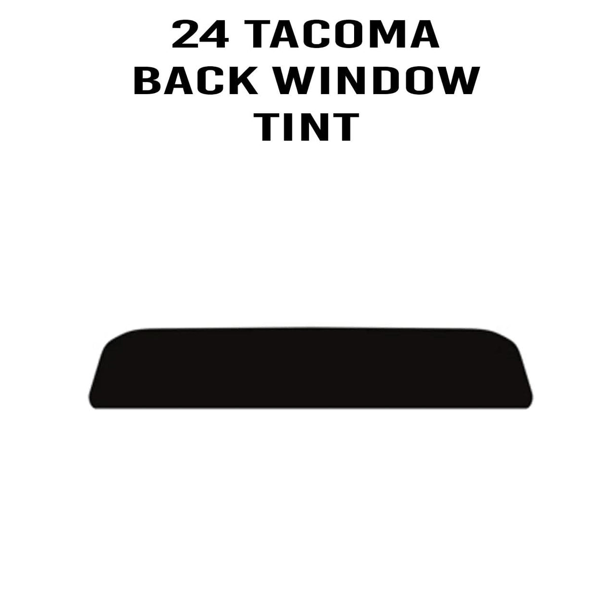 DIY Window Tint Kit - 2024+ Tacoma Double Cab