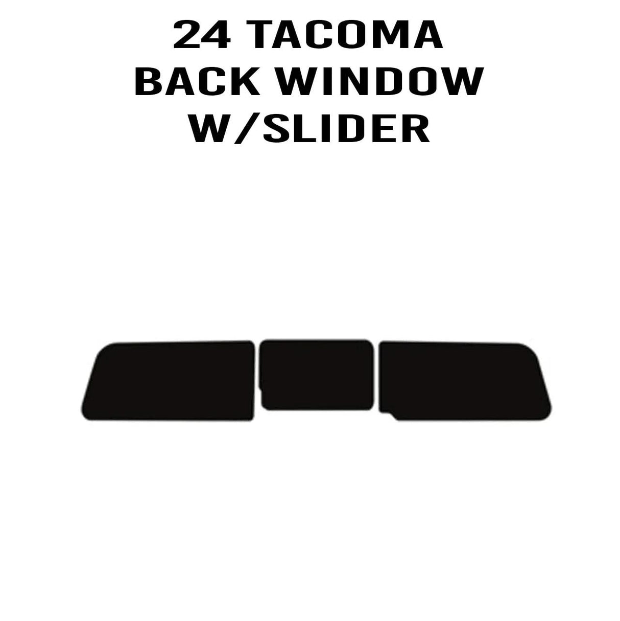 DIY Window Tint Kit - 2024+ Tacoma Double Cab