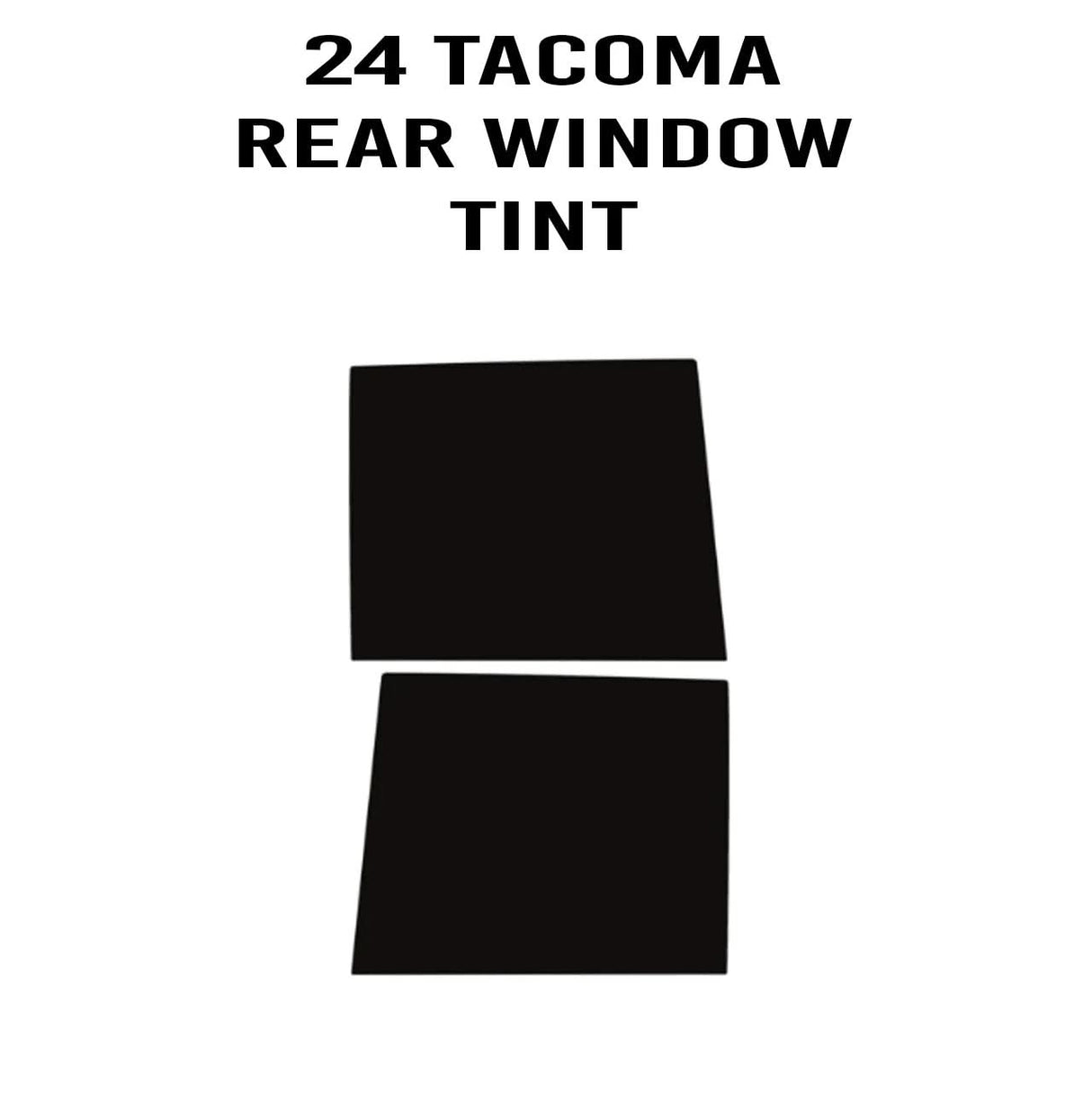 DIY Window Tint Kit - 2024+ Tacoma Double Cab