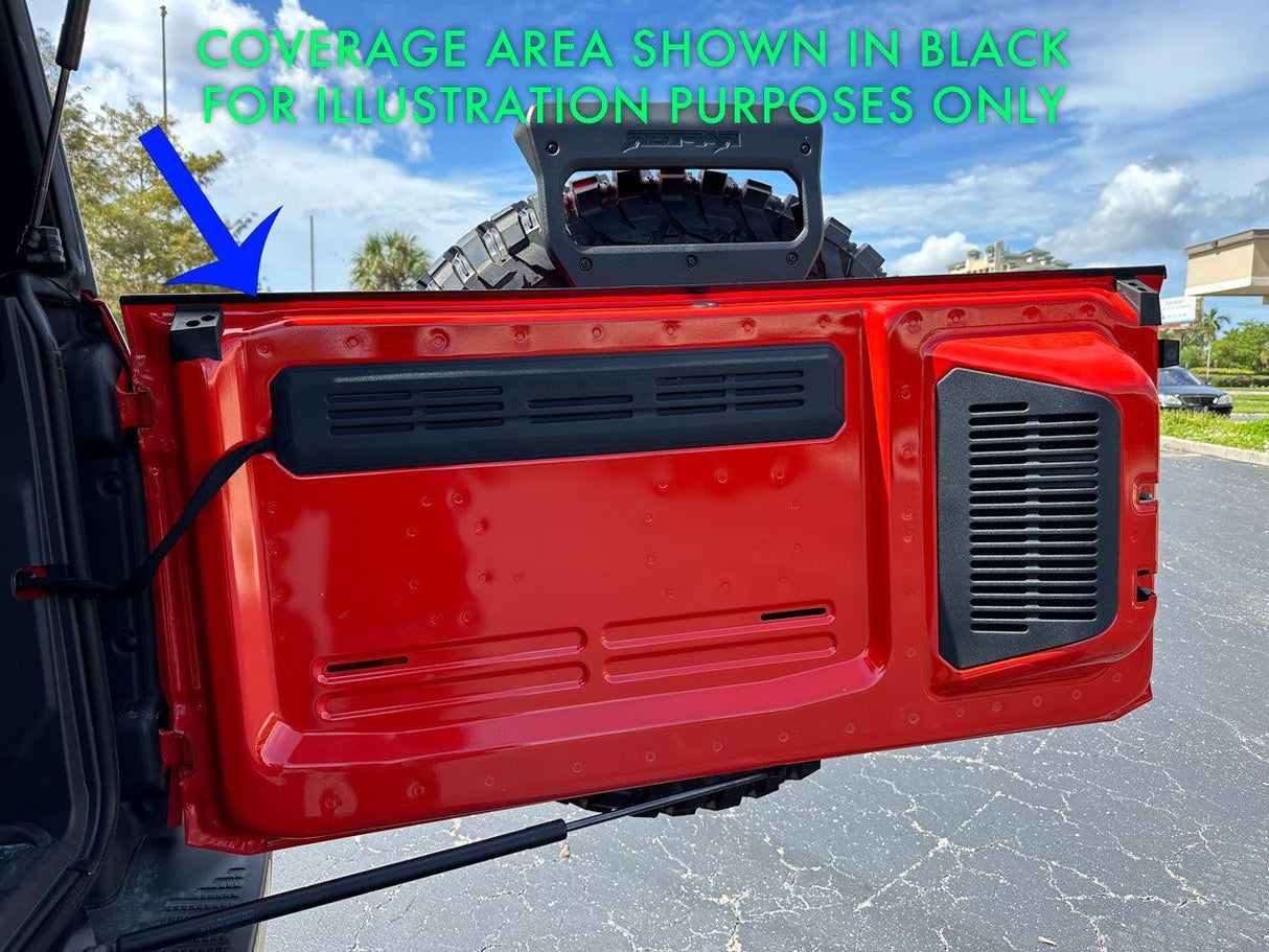 Tailgate Upper Edge Protection Film (PPF) - 2021+ Bronco