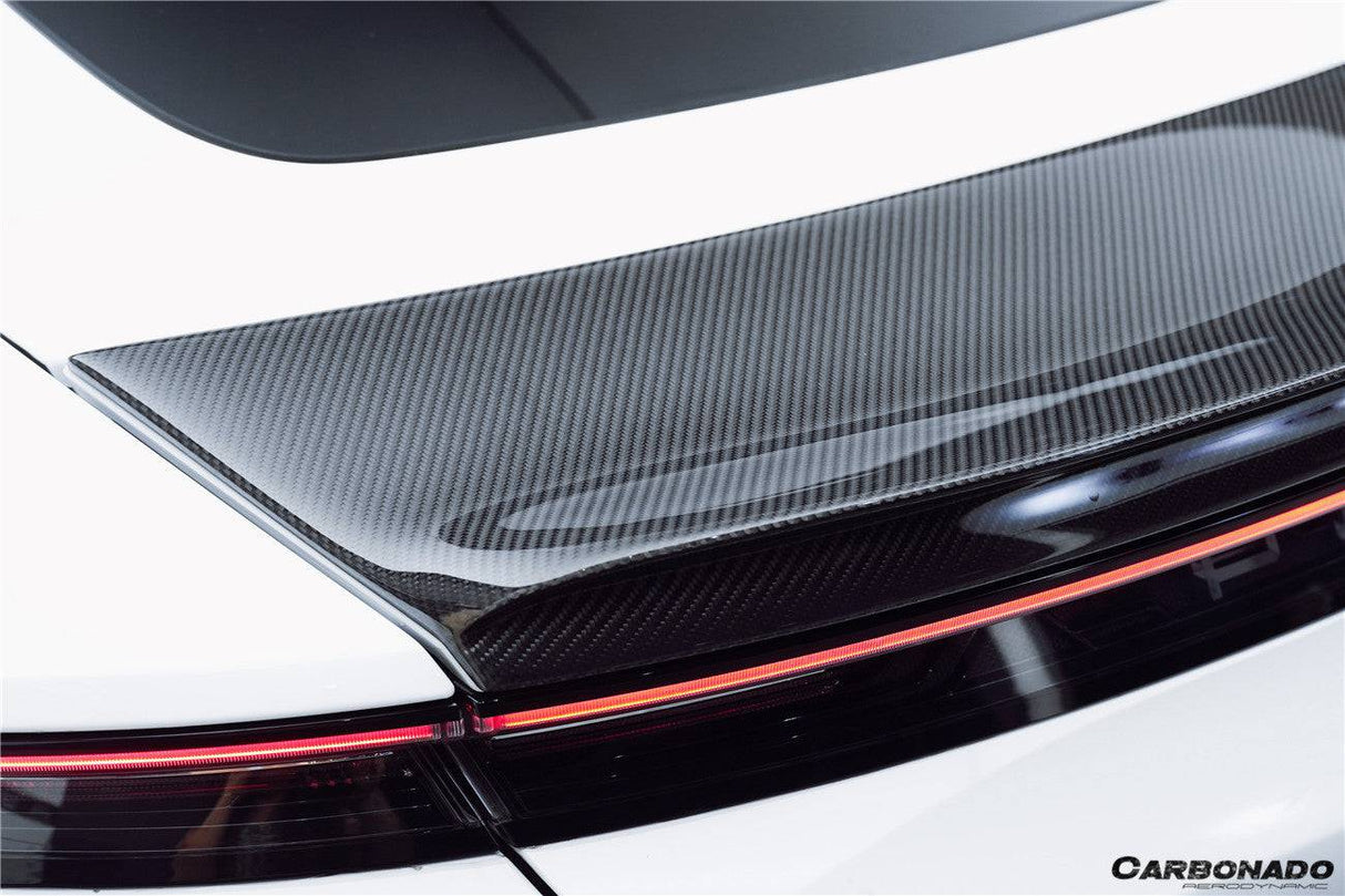 2020-2024 Porsche Taycan CADO Style Trunk Spoiler | Fits 4, 4S, GTS, Turbo, Turbo S