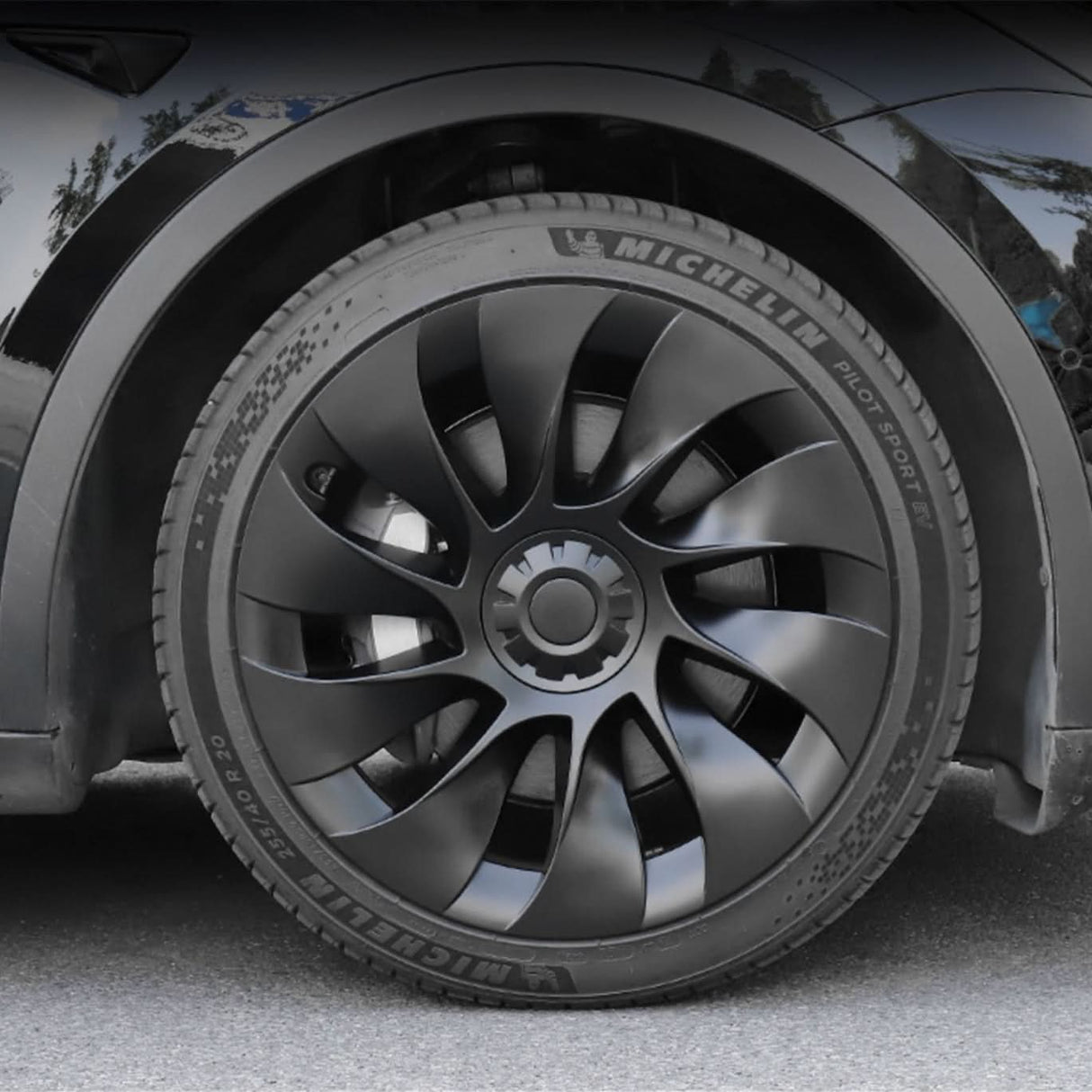 TESERY 19″ Wheel Covers for Model 3 (4PCS)