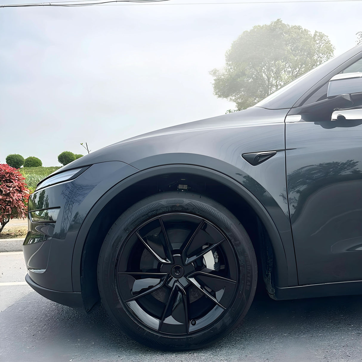TESERY 19″ Wheel Covers for Model Y Juniper (4PCS)