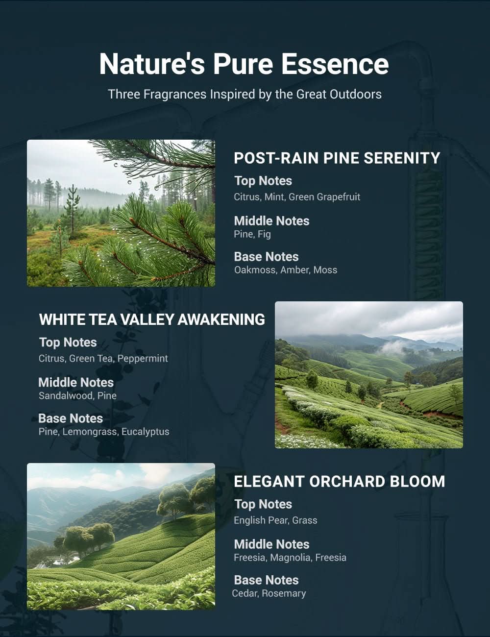 TESERY Car Fragrance Stick for Model 3/Y