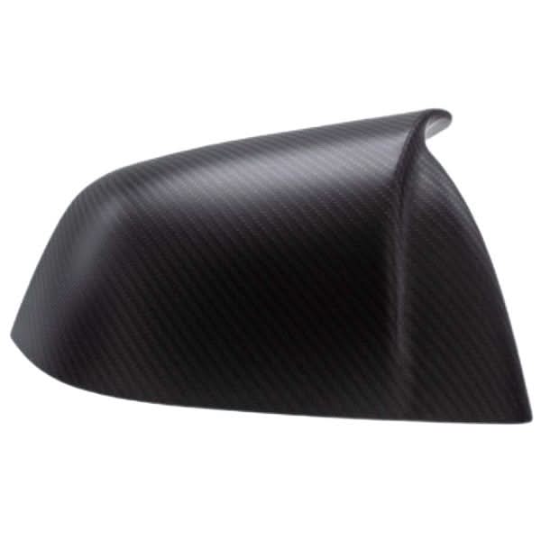 TESERY Mirror Caps for Model Y / 3 ( Sporty Style ) - Dry Carbon Fiber Exterior Mods