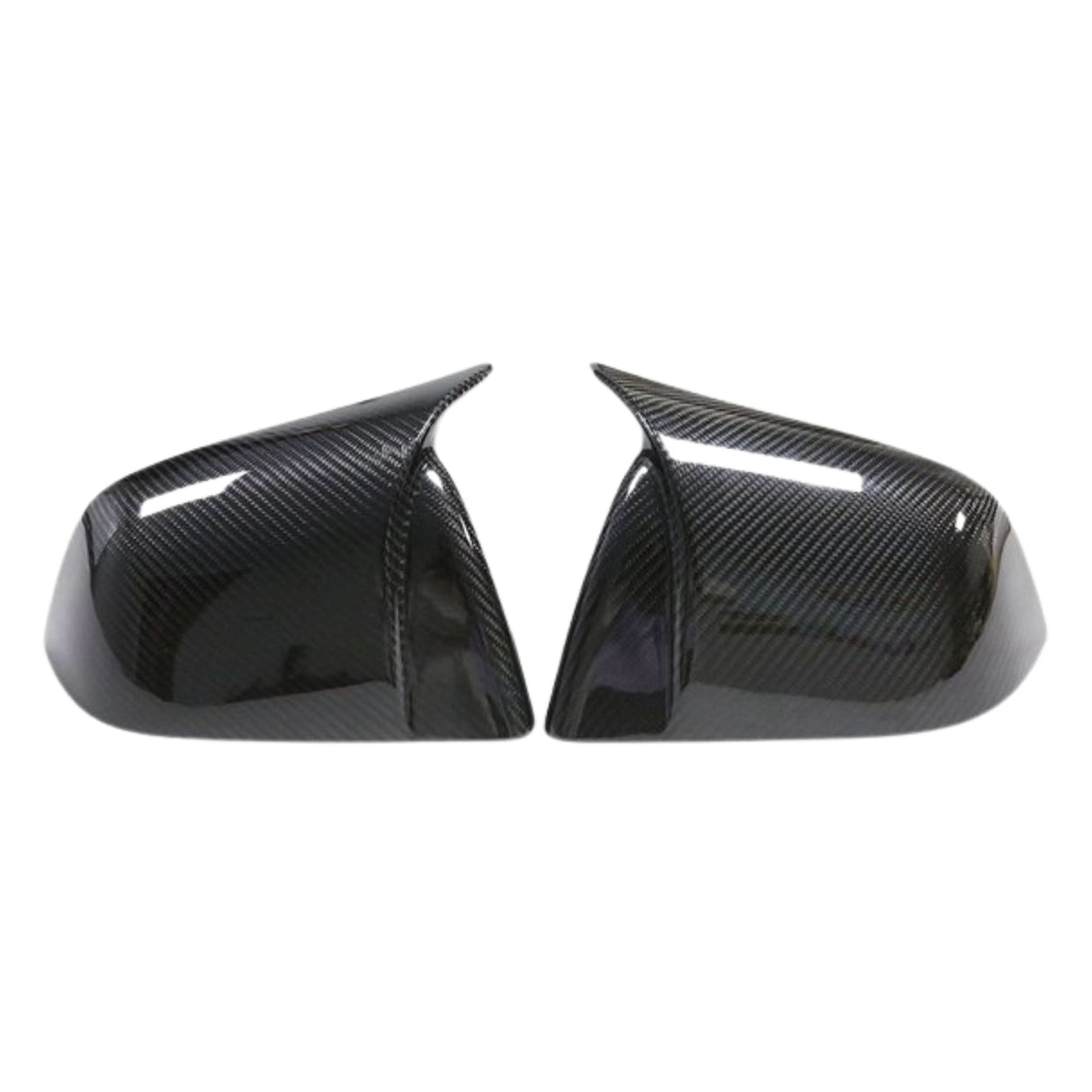 TESERY Mirror Caps for Model Y / 3 ( Sporty Style ) - Dry Carbon Fiber Exterior Mods