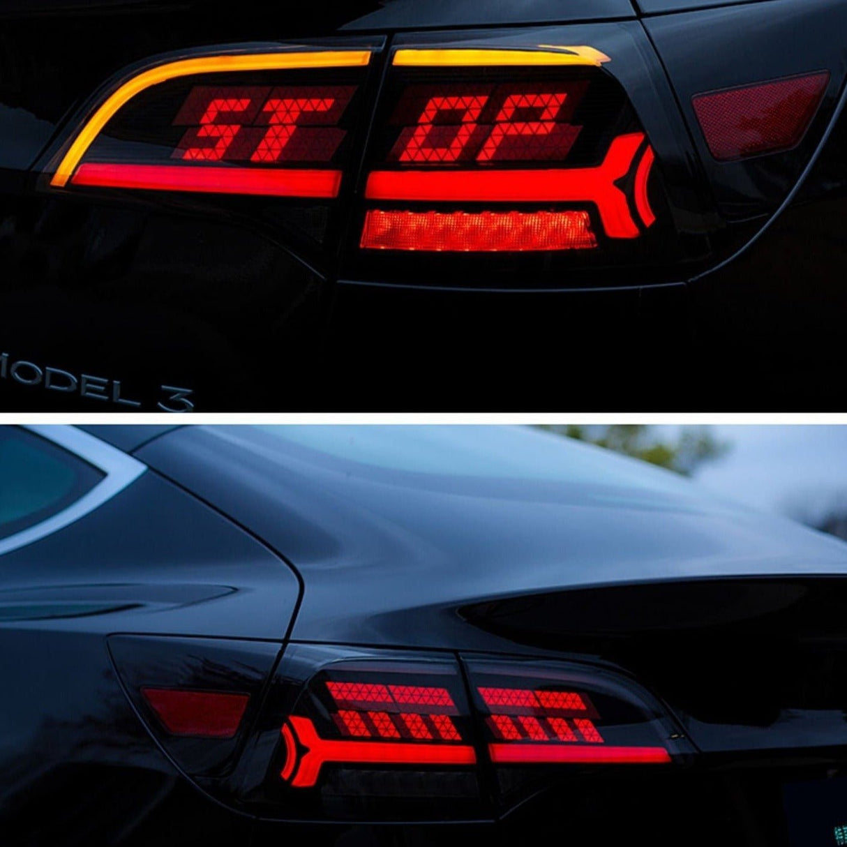 TESERY OLED APP-Controlled Tail Light for Model 3/Y
