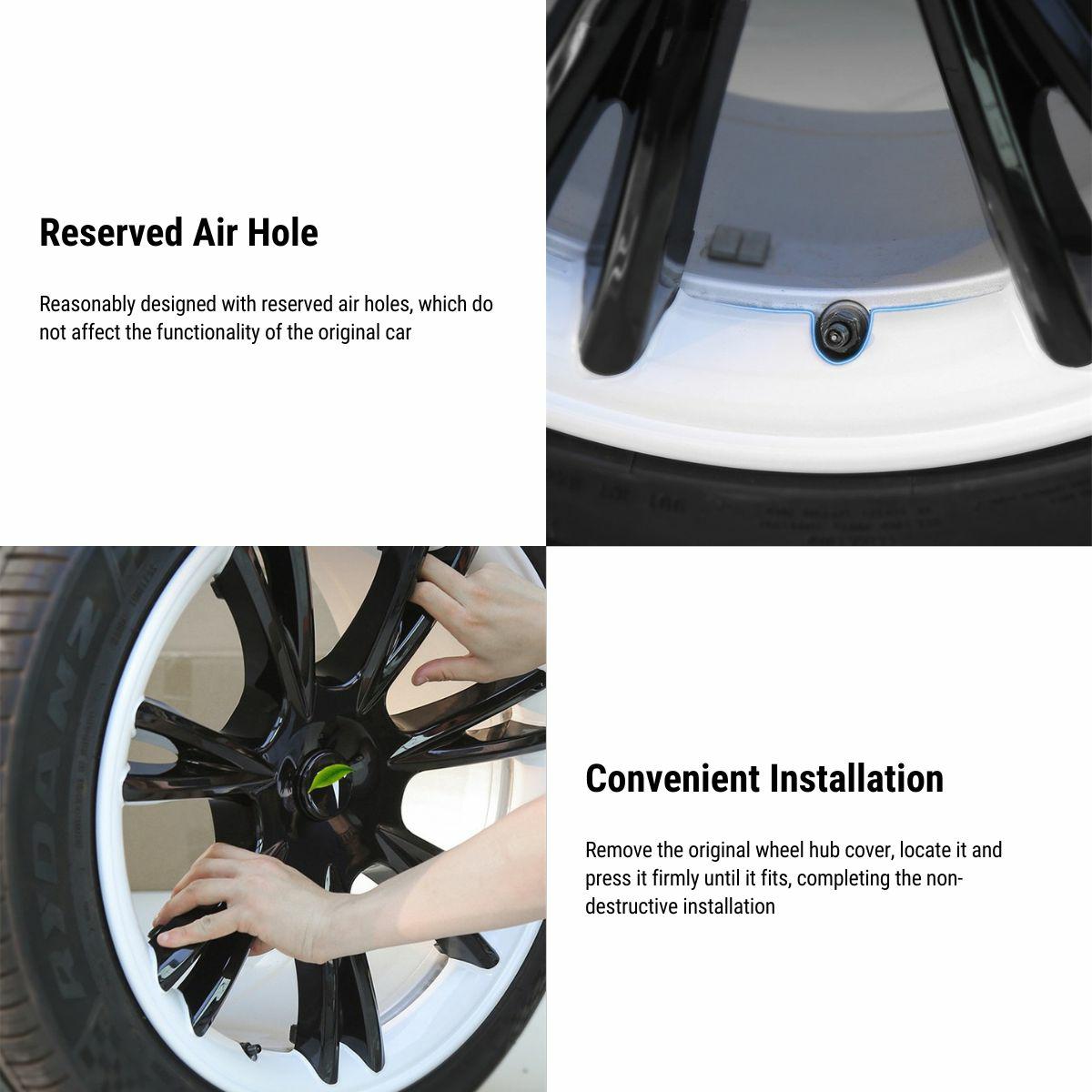 TESERY 19″ Wheel Covers for Tesla Model Y (4PCS)