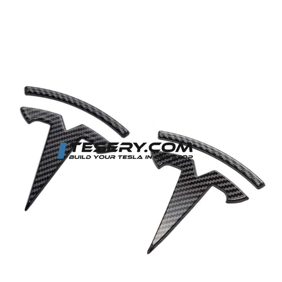 Tesla Logo "T" Emblem for Model 3 / Y (Set of 3)
