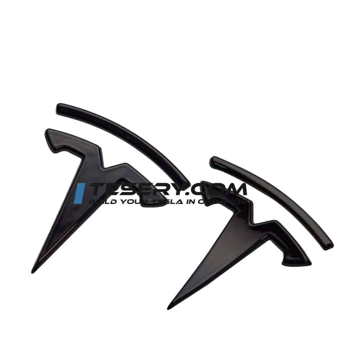 Tesla Logo "T" Emblem for Model 3 / Y (Set of 3)