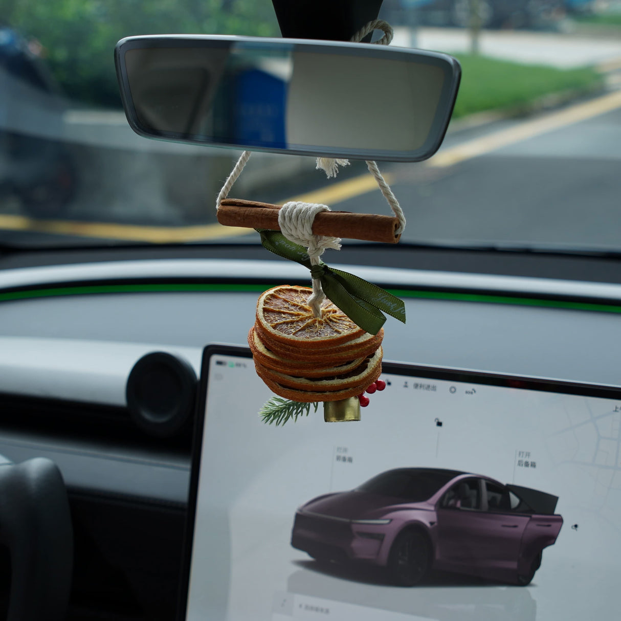 Car Orange Scent Christmas Ornament 丨Universal Hanging Design