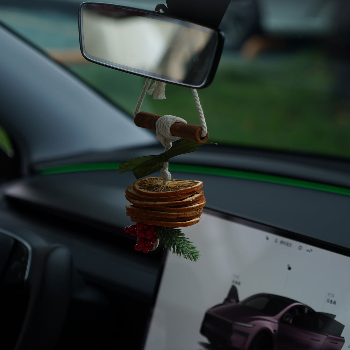 Car Orange Scent Christmas Ornament 丨Universal Hanging Design