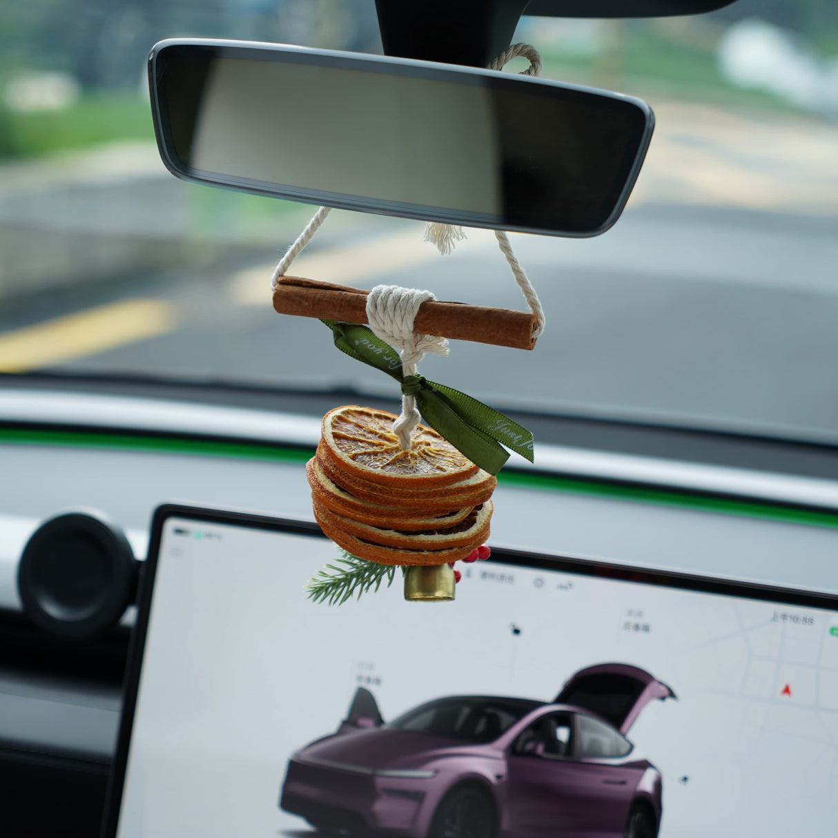 Car Orange Scent Christmas Ornament 丨Universal Hanging Design