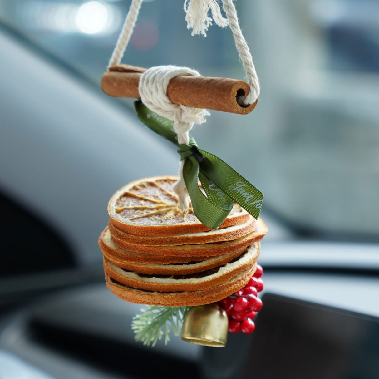 Car Orange Scent Christmas Ornament 丨Universal Hanging Design
