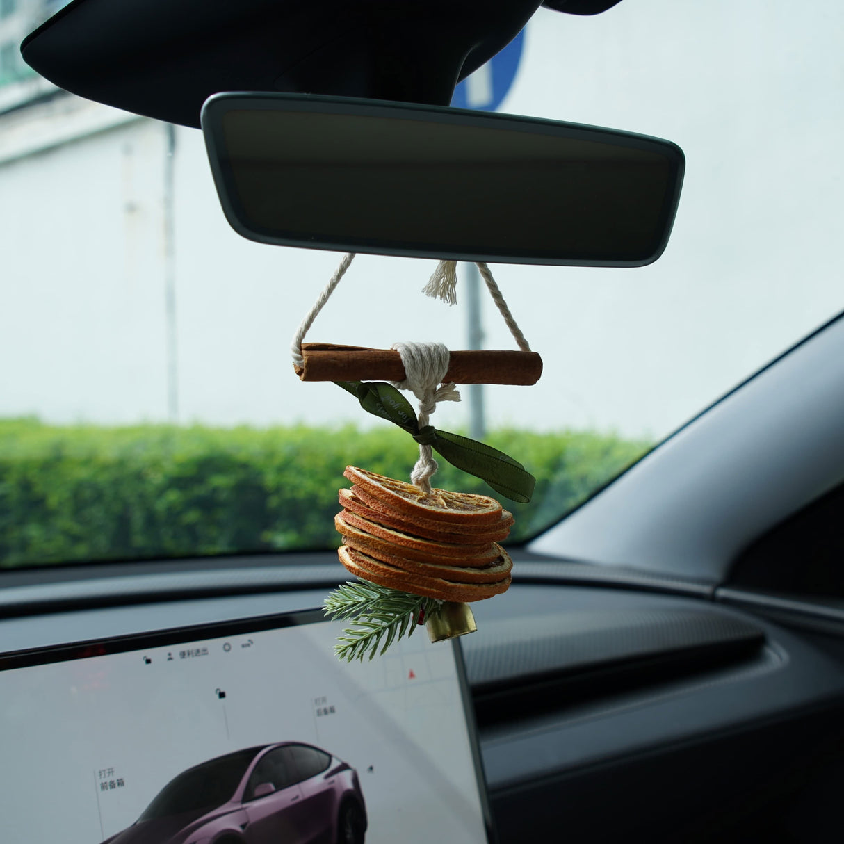 Car Orange Scent Christmas Ornament 丨Universal Hanging Design
