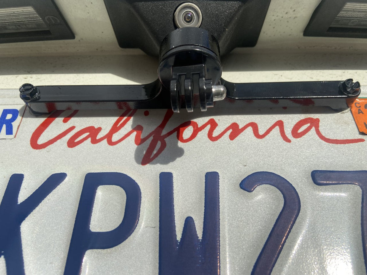License Plate Action Camera Mount