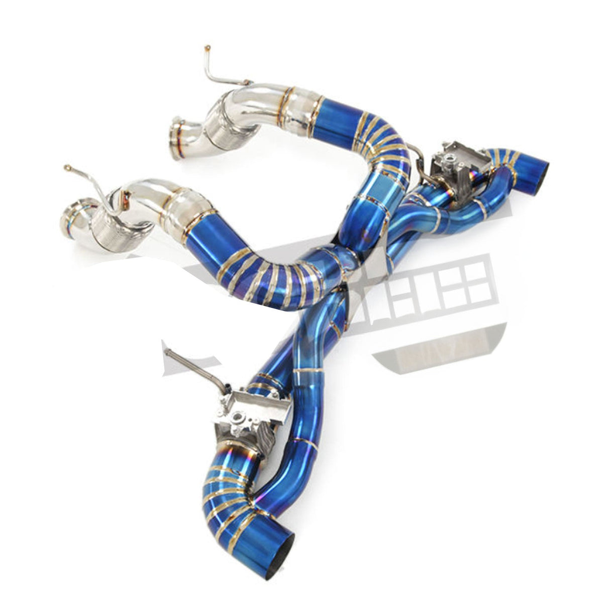Titanium F1 High Performance Valved Catback Exhaust System for McLaren GT