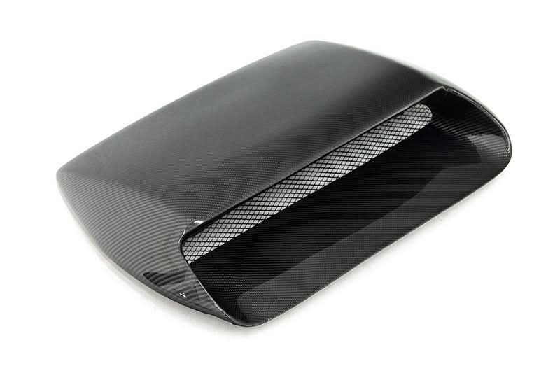 OLM Oversized Carbon Fiber Hood Scoop - 2015-2021 WRX / STI