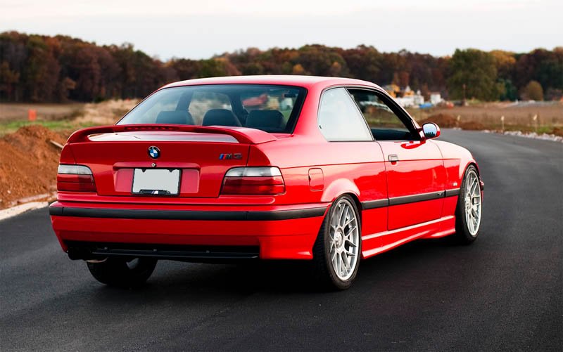 1992-1999 BMW E36 2D/Cabrio Red/Smoke Tail Lights