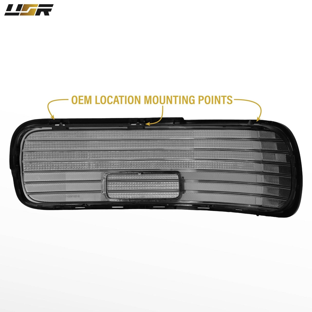 1991-1996 Chevrolet Impala / Caprice Smoke Tail Light Cover Frame