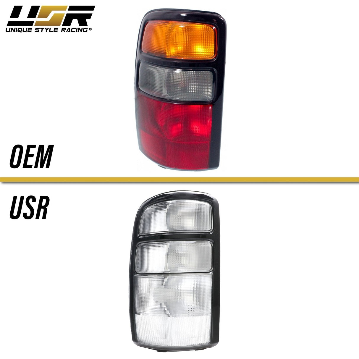 2000-2006 Chevrolet Suburban / Tahoe All Clear Tail Lights