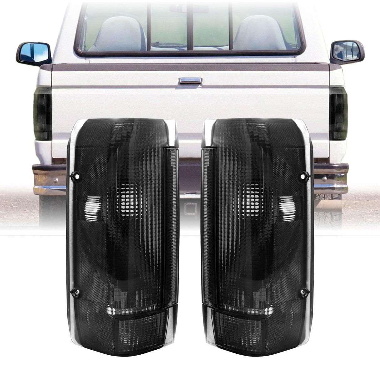 1992-1996 Ford Bronco Smoke Tail Light