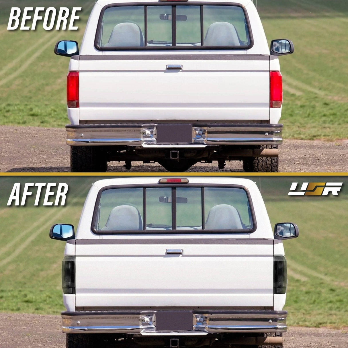 1992-1996 Ford Bronco Smoke Tail Light