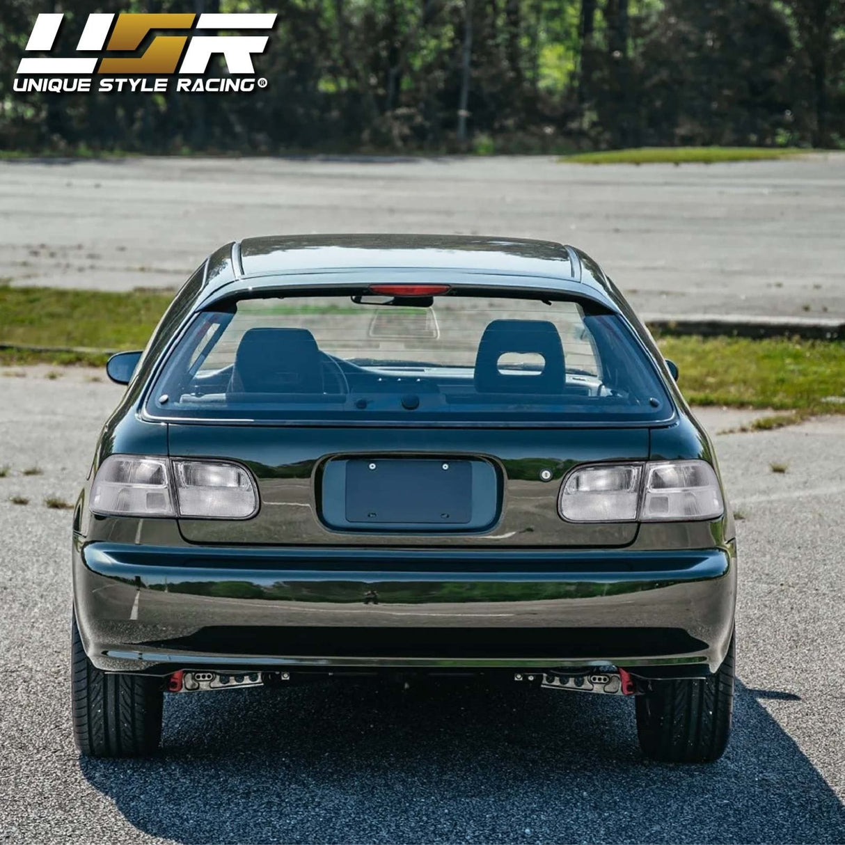 1992-1995 Honda Civic All Clear 4 Piece Tail Lights