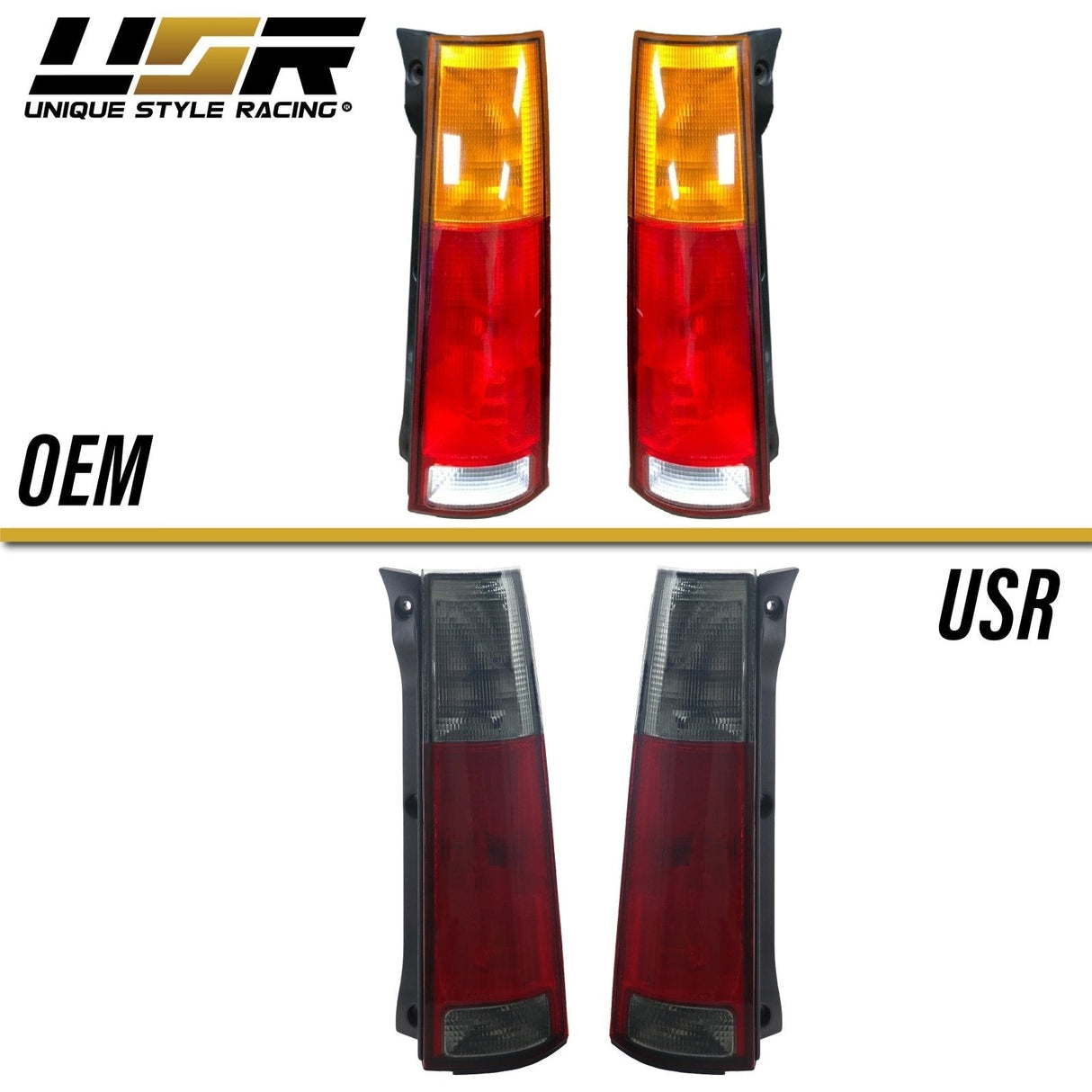 1997-2001 Honda CRV Red/Smoke Tail Light