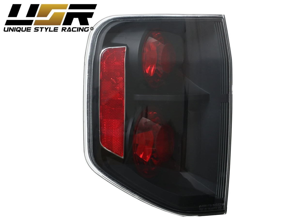 2003-2008 Honda Pilot Black/Smoke Tail Lights