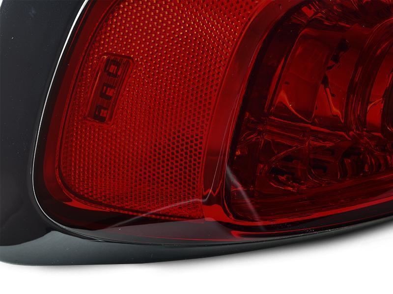 2014-2017 Jeep Cherokee Red/Smoke 4pcs LED Tail Lights