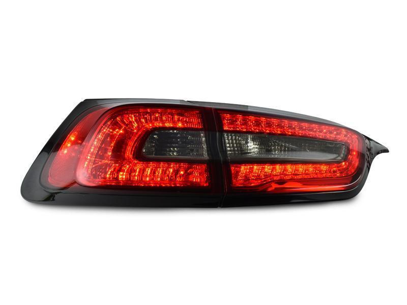 2014-2017 Jeep Cherokee Red/Smoke 4pcs LED Tail Lights