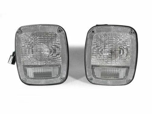 1997-2006 Jeep TJ & YJ Wrangler Smoke Tail Lights