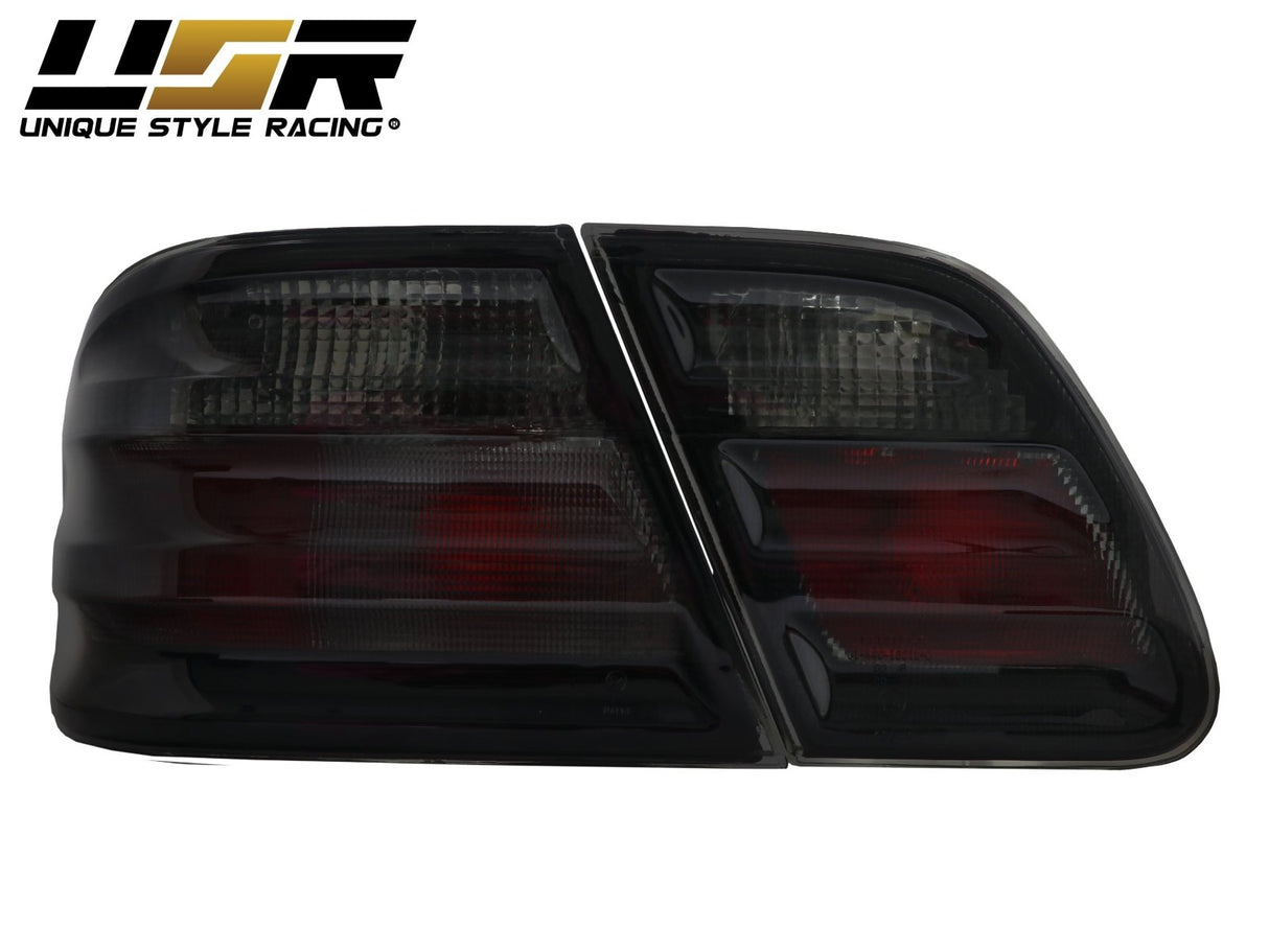 1995-2002 Mercedes E Class Smoke Tail Lights - 4 Pieces