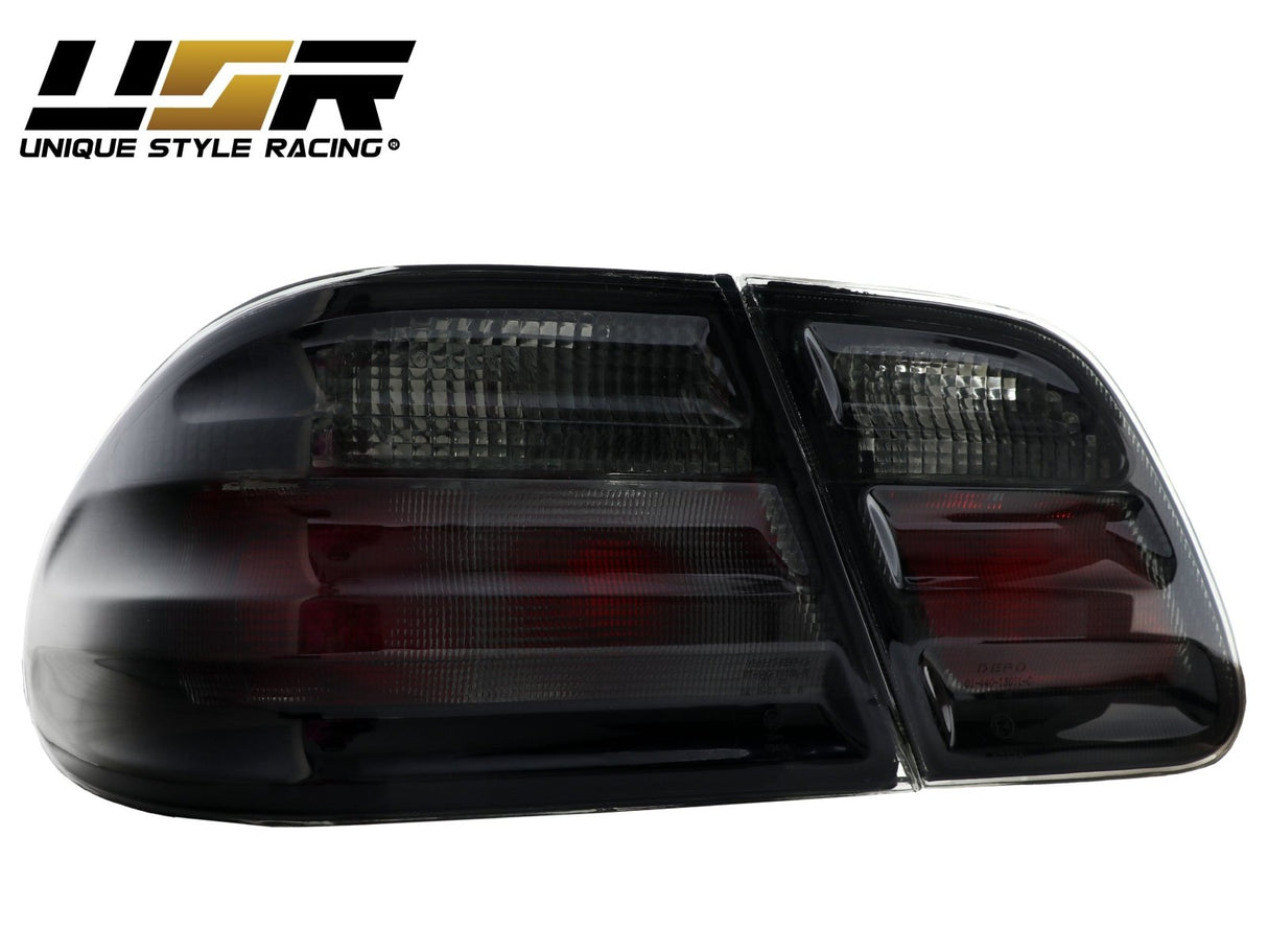 1995-2002 Mercedes E Class Smoke Tail Lights - 4 Pieces
