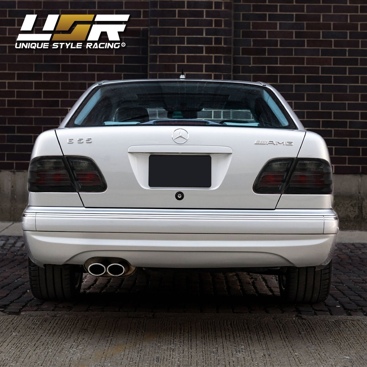 1995-2002 Mercedes E Class Smoke Tail Lights - 4 Pieces