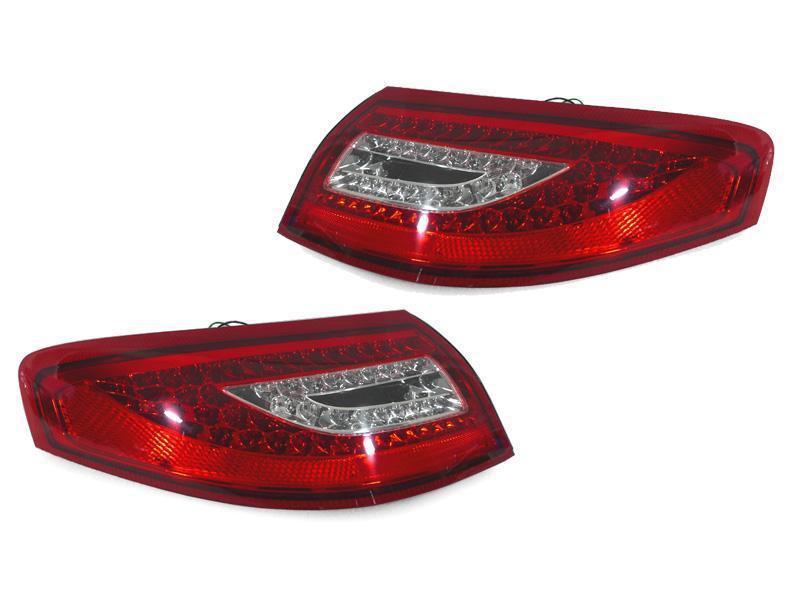 1999-2004 Porsche 911 Red/Clear LED Tail Lights