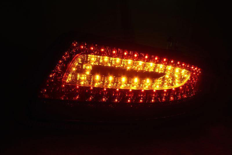 2005-2008 Porsche 911 Red/Clear LED Tail Lights