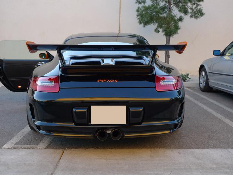 2005-2008 Porsche 911 Red/Clear LED Tail Lights