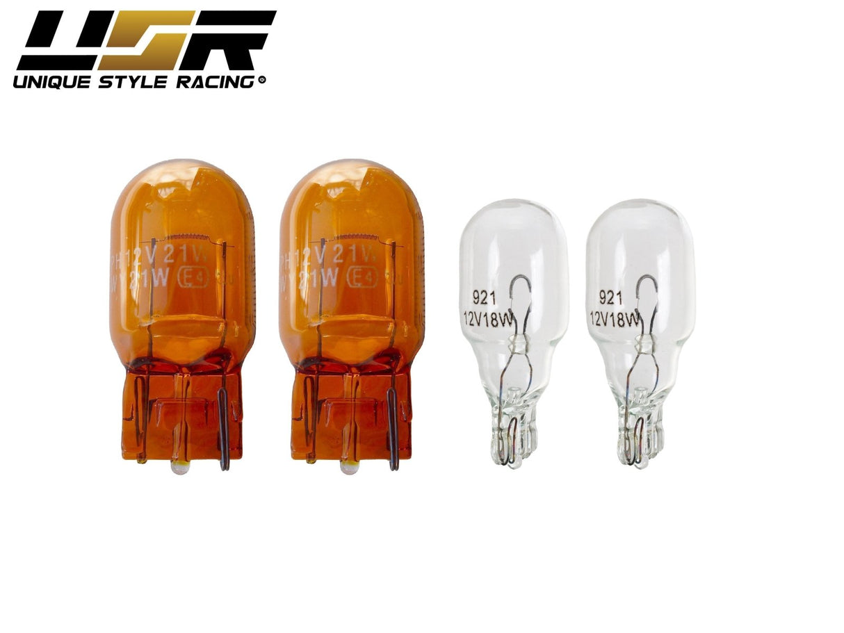 2003-2008 Subaru Forester Red/Clear LED Tail Light