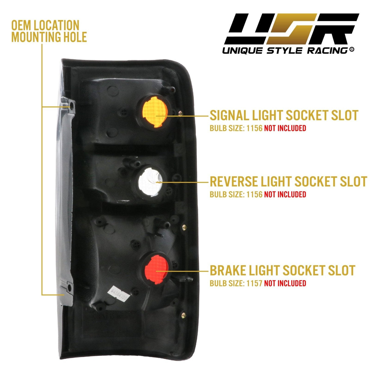 1991-1997 Toyota Land Cruiser Replacement Tail Light Set