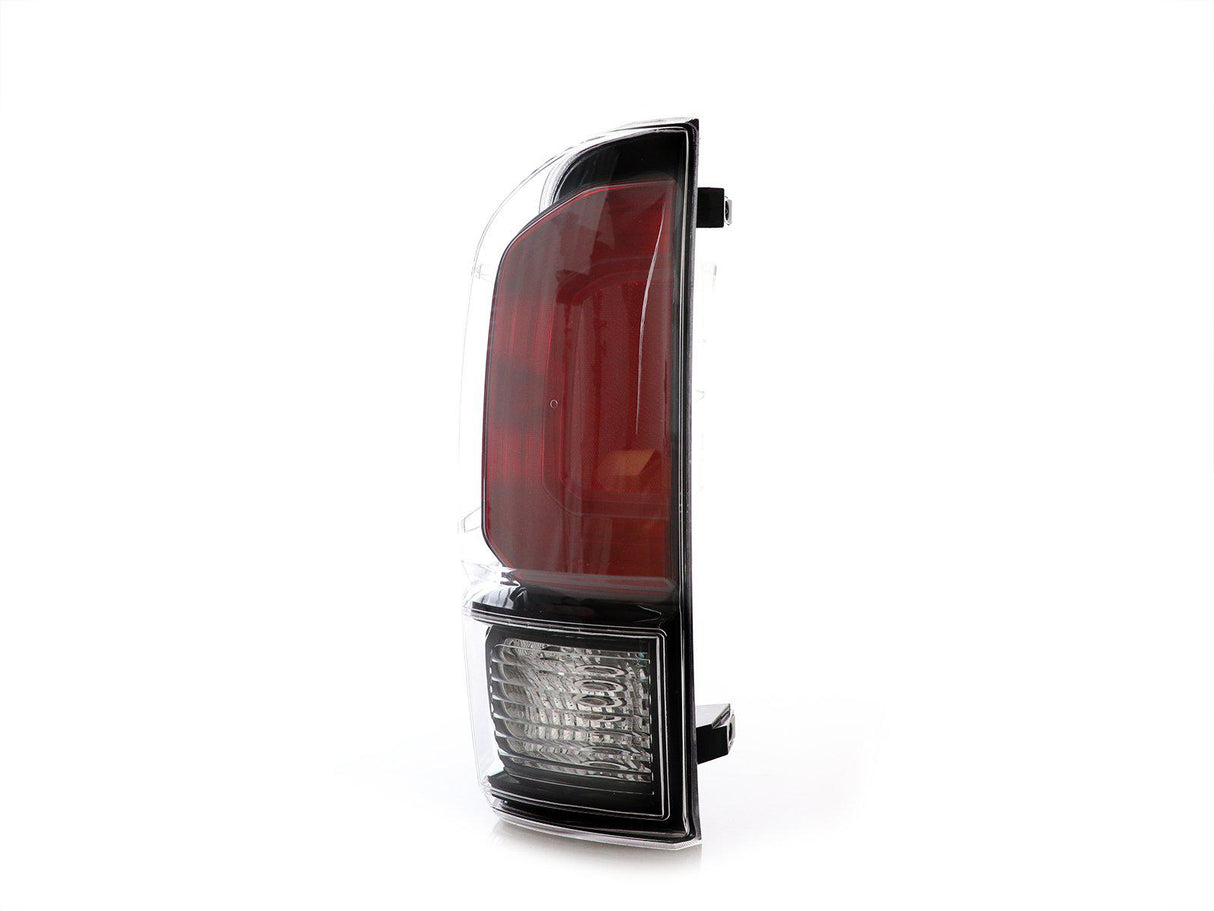 2016-2022 Toyota Tacoma TRD Pro Style Black/Clear Tail Lights Set