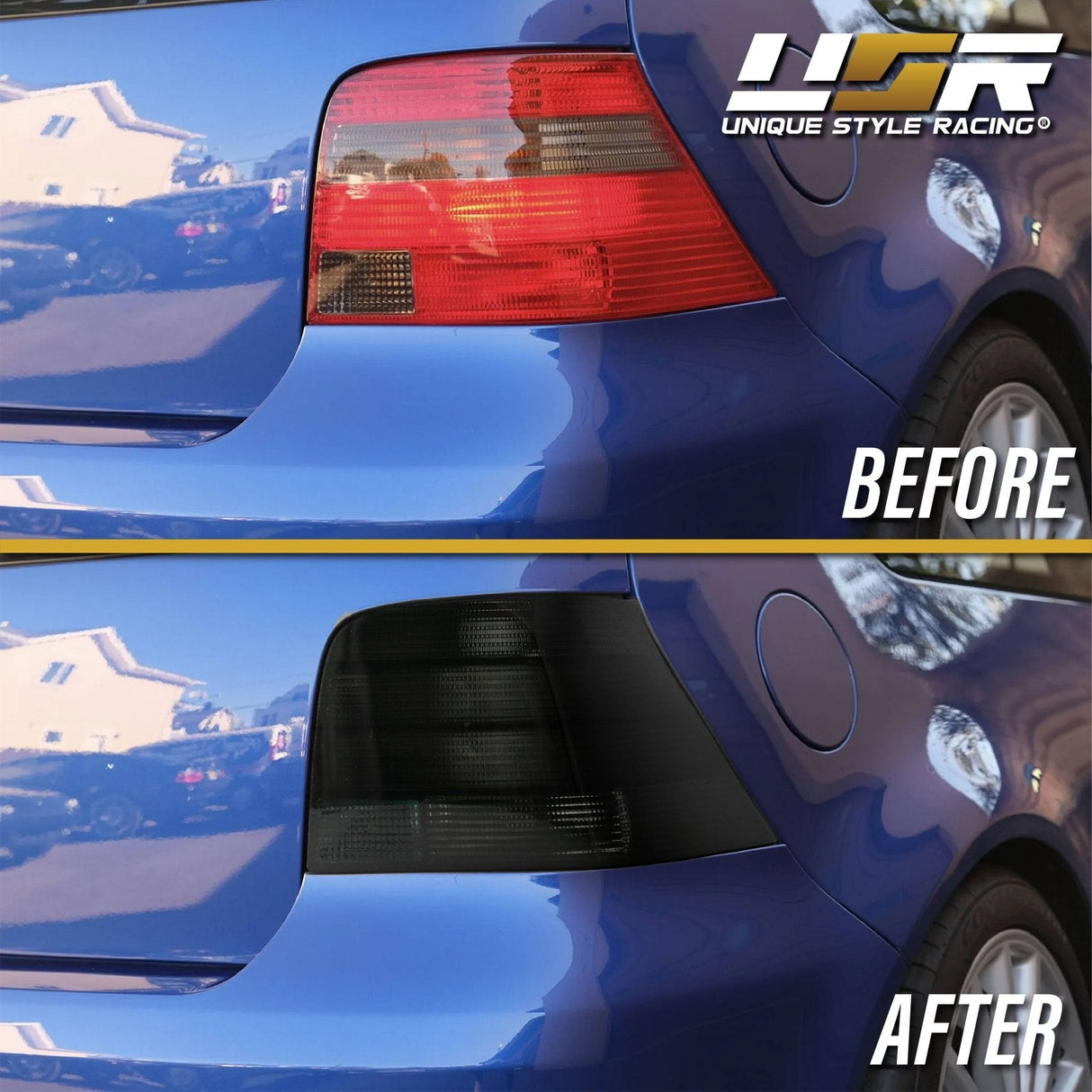 1999-2004 Volkswagen Golf GTI Mk4 Euro OE Look All Smoke Tail Lights