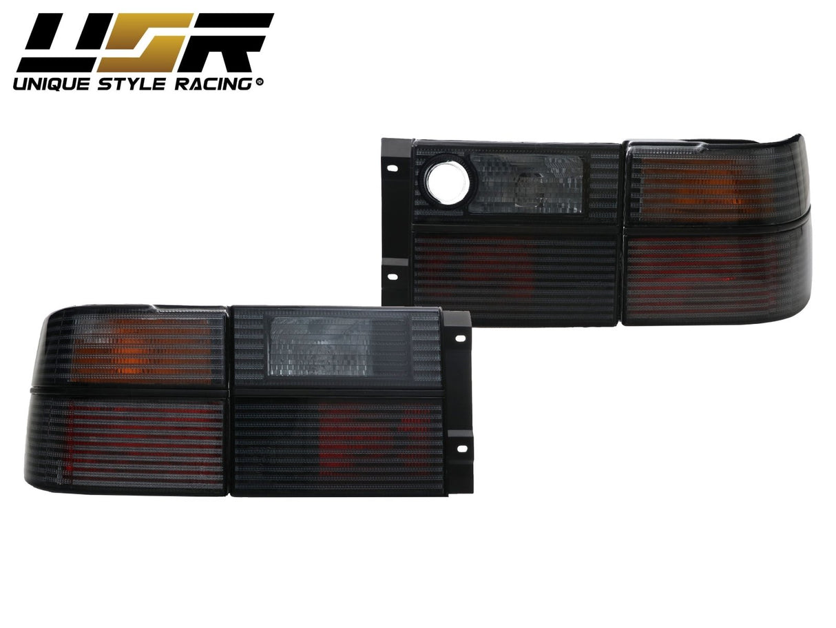 1993-1999 Volkswagen Jetta Euro OE Style Smoke 4pcs Tail Lights