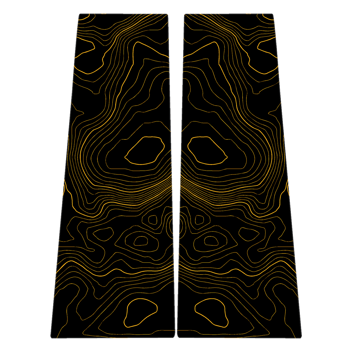 Topographic B Pillar Overlays - 2024+ Ranger