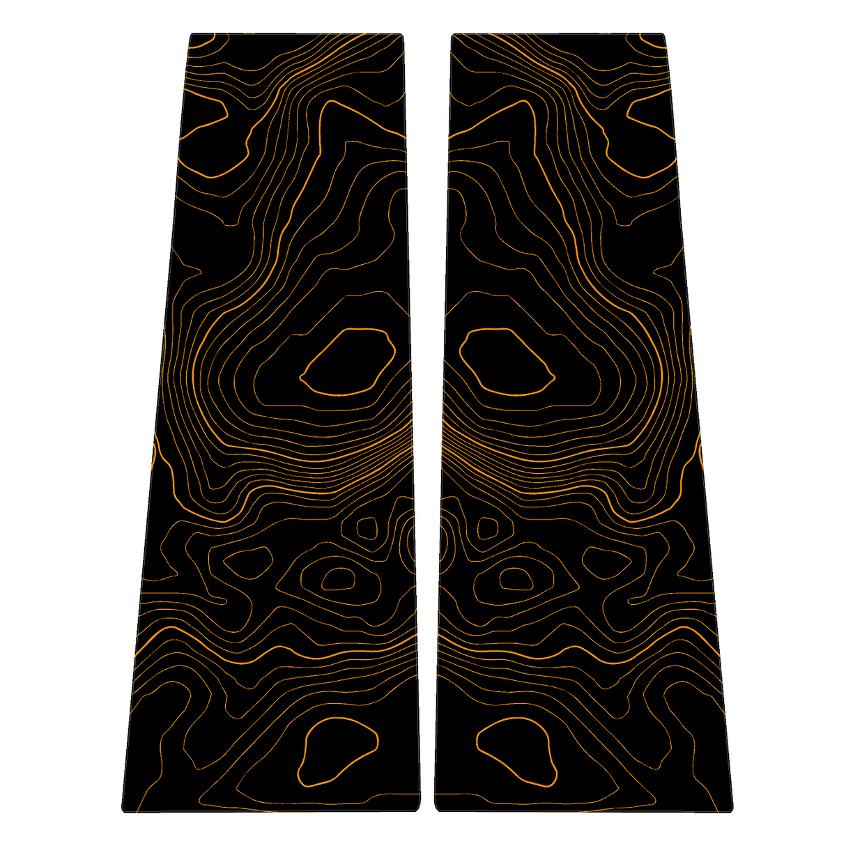 Topographic B Pillar Overlays - 2024+ Ranger